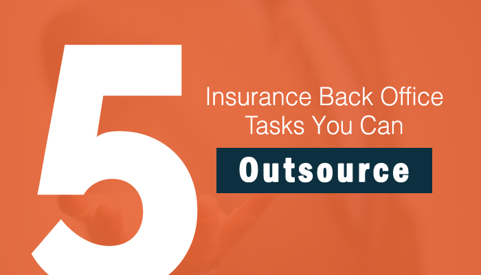 insurance back office tasks